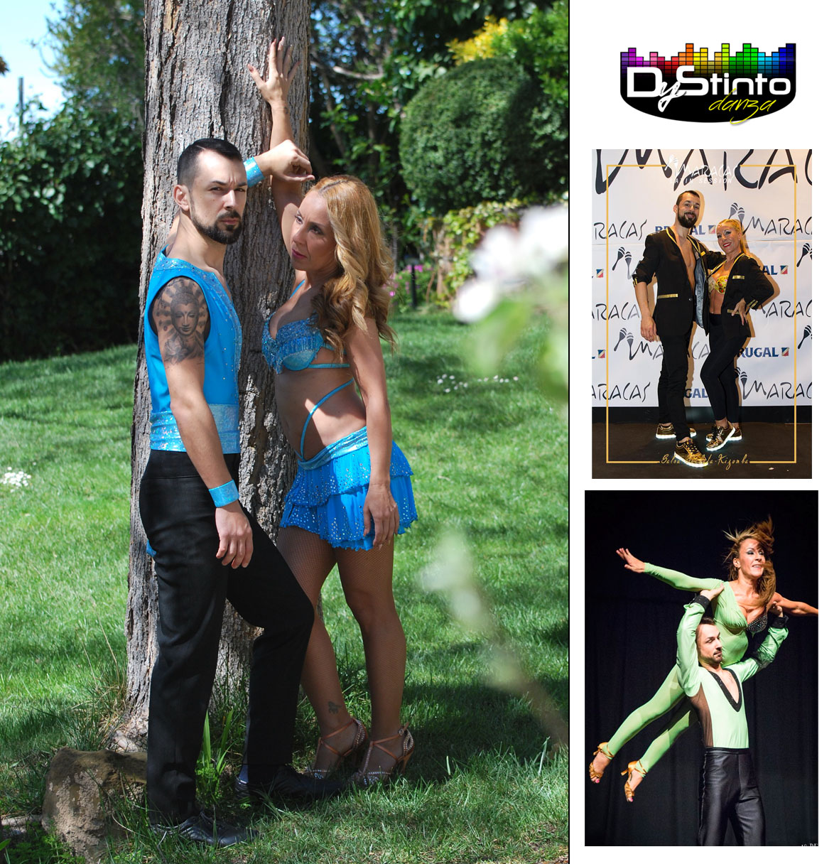 Silvia y Diego pareja de baile de salsa y ritmos latinos 